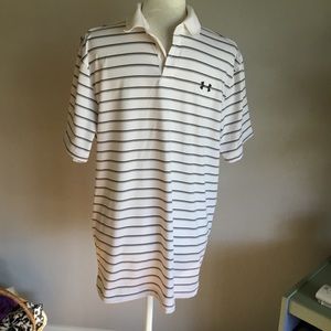 MENS HEATGEAR LOOSE FIT UNDER ARMOUR POLO SHIRT